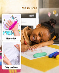 JoyCat 8 Colors Jumbo Crayons for Toddlers 1-3 - 16 - image 4