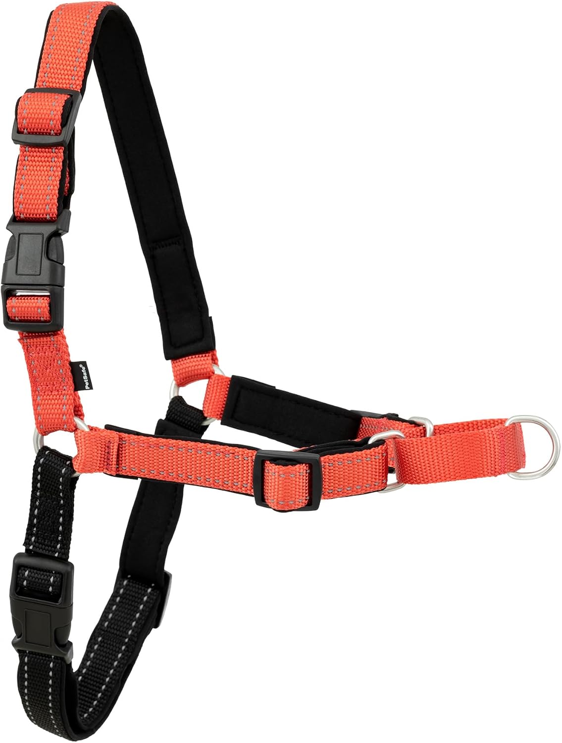 PetSafe Easy Walk Deluxe Dog Harness, No Pull Dog Harness - Medium/Large / Rose Red