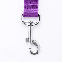 Strong Durable Nylon 10ft Long Dog Training Leash, Traction Rope - Purple / 10 Feet - image 4