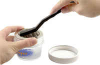 HG Art Concepts pastel sharpener and shaper jar with mesh screen and wire brush - view 3