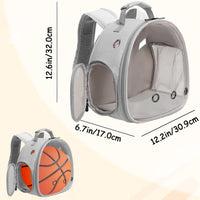 Guinea Pig Carrier Backpack - Grey / Backpack