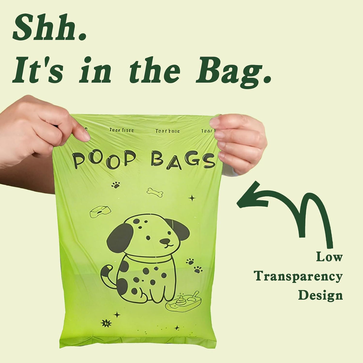 Cherry Blossom Scented Dog Poop Bags, 42 Rolls 630 counts - Green / 630 Count (Pack of 1) - image 3