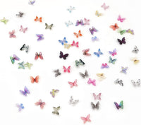 60Pcs Mini Resin Butterflies - 60pcs Mini Butterflies - image 3