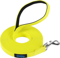 Vivifying Waterproof Long Dog Leash - 20ft / Yellow