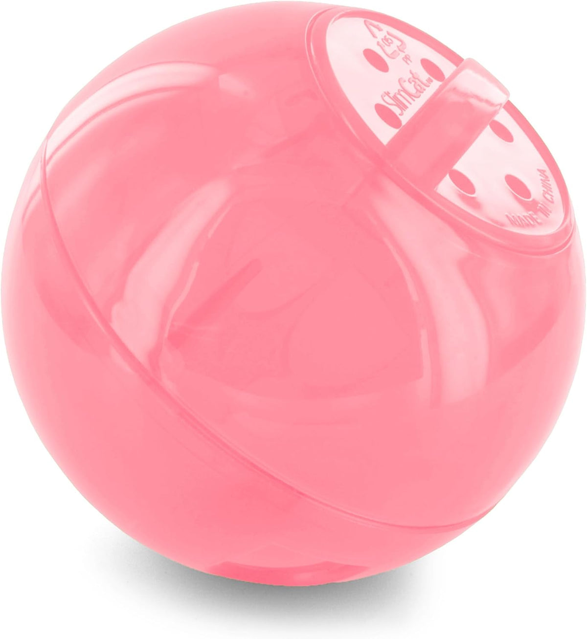 PetSafe Slimcat Feeder Ball Cat Toy - Pink / 1 Count (Pack of 1)