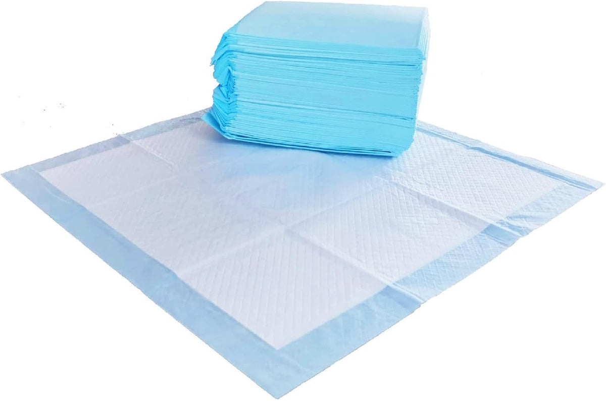 Amazon Basics Scented Dog and Puppy Potty Training Pee Pads - 50 Count / Regular (22"×22")