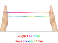 meekoo 6 Pcs Cats Cradle String, Hand String Game, Rainbow Color – Fun for Kids & Family - image 4