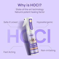 HICC PET Dog Hot Spot Treatment Spray, Itch Relief for Dog Care& Cat Care, 2X Strength for Dog Wound Care, Alleviate Dry Itchy Skin, Allergies, Inflammation, Dog Skin Irritation Treatment, 10 fl oz