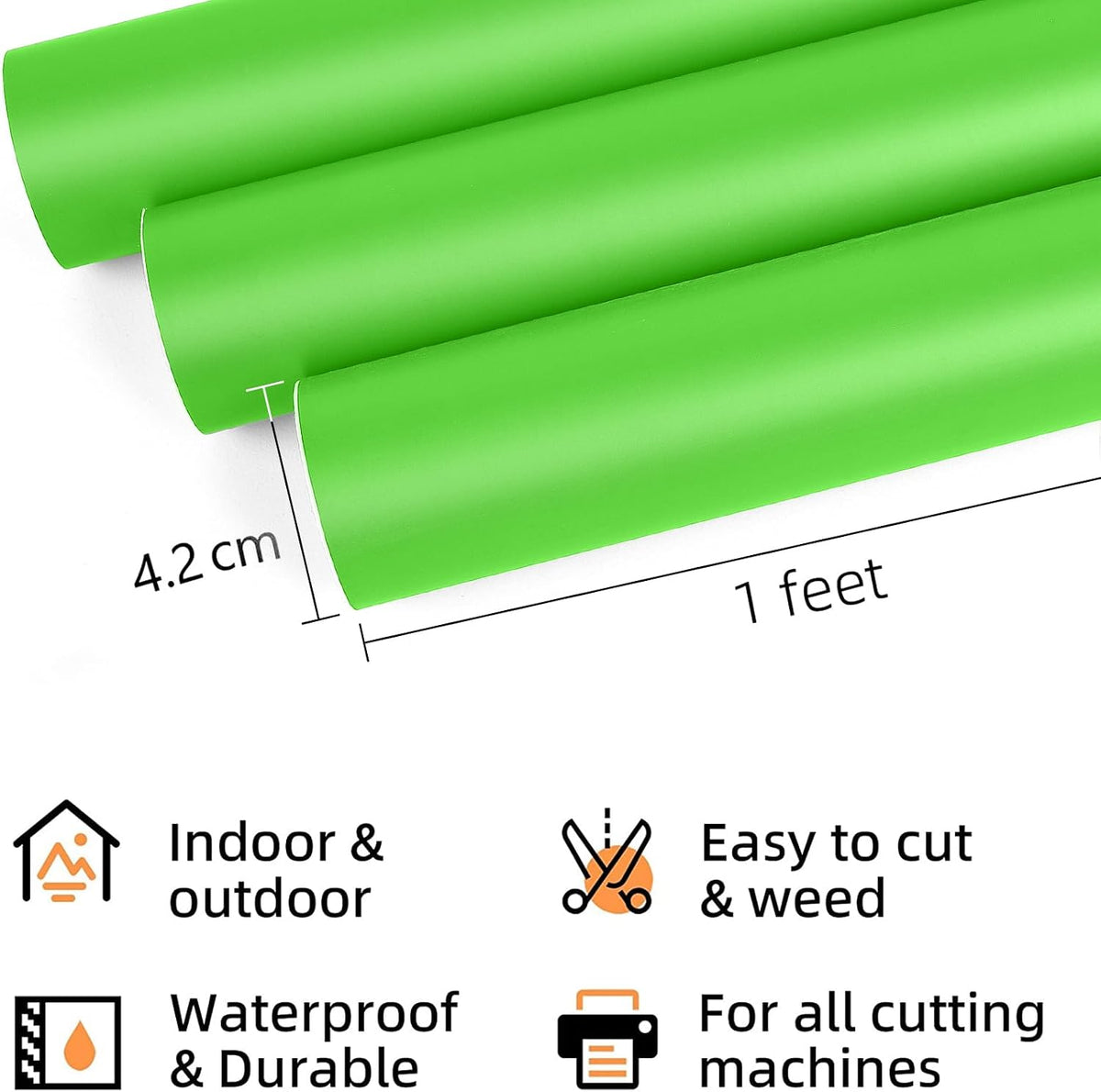 Prime Vinyl Permanent Vinyl - Matte Green / 10FT - image 3