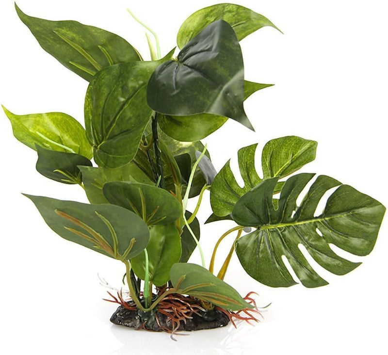 CNZ Aquarium Fish Tank Green Lifelike Underwater Plastic Plant