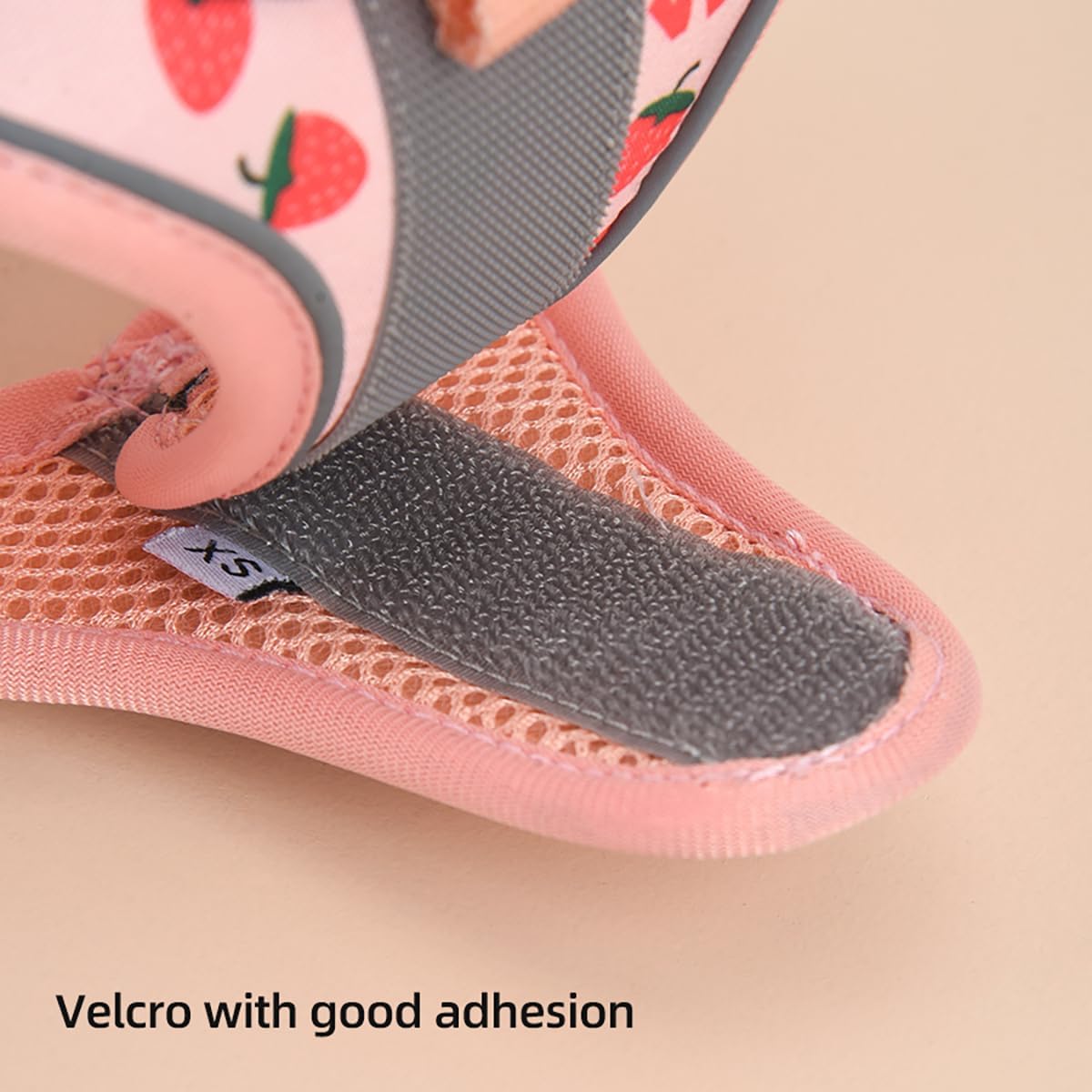 Step in Dog Harness and Leash Set, Pet Vest Harness - strawberry / S - image 4
