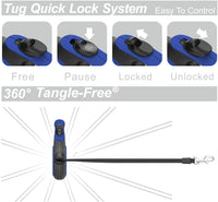 TUG Original Retractable Dog Leash - Blue / Medium - image 3