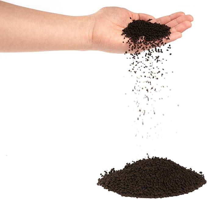LANDEN THRIVA Natural Soil Substrate for Natural Planted Aquarium, Plant or Shrimp Stratum, Clay Gravel and Stable Porous Substrate for Freshwater Aquarium, Rainforest Black 5L(10lbs),Small Size