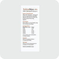 Toltrazuril 10.0% for Horses, Dogs, Cats, 60mL/2 Ounce, for Non-Food Chain Animals, Alfalfa