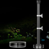 CHENGU 3 Pcs Shrimp Feeding Tube and Dish - 12" + 2 Tray