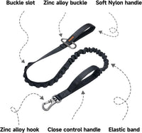 EXCELLENT ELITE SPANKER Tactical Military Bungee Nylon Dog Leash - Black - image 3