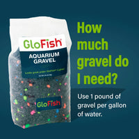 GloFish Aquarium Gravel, Black With Fluorescent Accents - Black With Fluorescent Highlights (Pack of 6) / 5 LBS (Pack of 6) - image 4