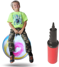 WALIKI Hopper Ball for Adults, Jumping & Hopping Ball for Mom - Multicolored / Large: Ages 7-9 (20"/50CM)