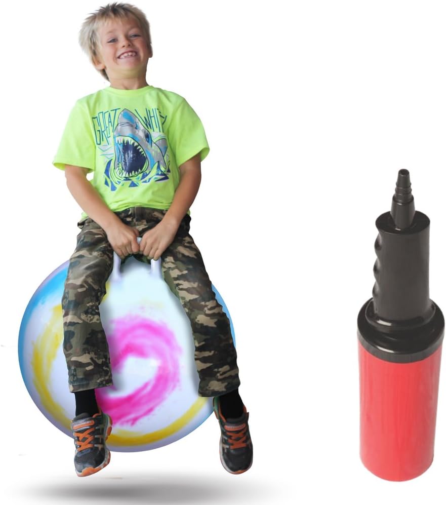 WALIKI Hopper Ball for Adults, Jumping & Hopping Ball for Mom - Multicolored / Large: Ages 7-9 (20"/50CM)