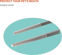 Extra Long Tweezers with Rubber Cover Tips, Fecsam Feeding Tongs - 2 Pack/18.9 inch Aquarium Stainless Steel Large Aquascape Tools for Fish Tank, Terrarium，Aquascaping, Reptile, Bearded Dragon