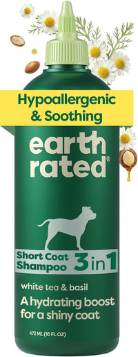 Earth Rated Deshedding Hypoallergenic Dog Shampoo & Conditioner - Soothing Shampoo