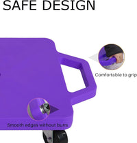 Romrex 2 pack floor scooter boards with handles, ring and beanbags - view 9