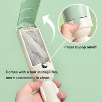 Pet Hair Remover Reusable pet Hair Remover Dog and cat Hair Remover for Sofas, Furniture, Carpets, car Seats with self-Cleaning Base Upgraded Animal Hair Remover Tool (Red Black+White Green)