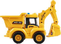 YySiRui 16 inch bulldozer toy with movable blade and rubber tires - view 3