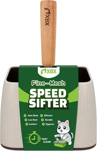 XBX Cat Litter Scoop with Holder, Metal Mesh Litter Scooper - image 3