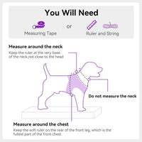 Joytale Step-in Dog Harness, Soft Breathable Mesh, Black S – Essentials for Dogs - XS--Chest: 13.5-15'' / Purple - image 4