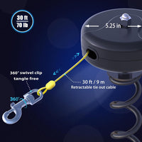 Dog Tie Out Cable and Stake 360° No Tangle Heavy Spiral Yard Stake - image 2