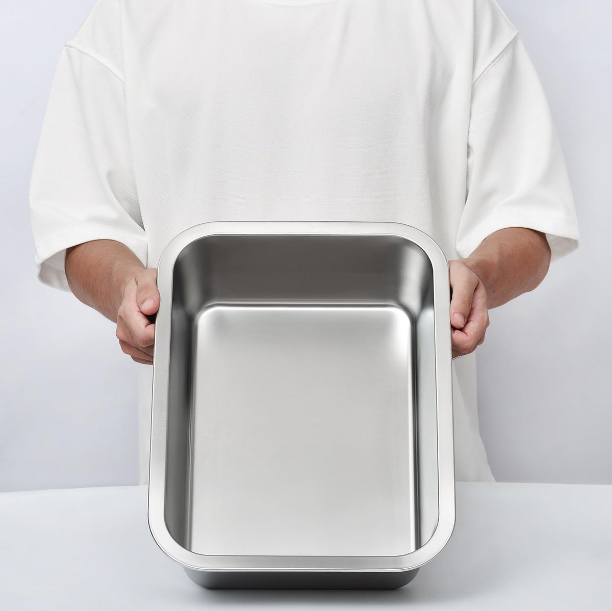 Kichwit 1.8 Gallons Large Dog Bowl, Stainless Steel Pan – Essentials for Dogs - 1.8 Gallons - image 2