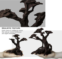 FZONE Aquarium Driftwood, Resin Rock Decor for Aquascaping Hardscape – Essentials for Fish - 02Driftwood: 6.7×6.3×3.1"/ 5.5×4.7×2.0" - image 3