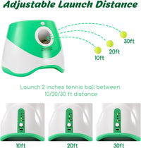 MEKAPLE Automatic Dog Ball Launcher - Launcher - Green - image 4