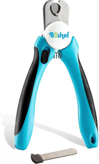 Large Dog Nail Clippers with Safety Guard to Avoid Over-Cutting Nails - Medium/Small