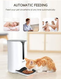 Automatic Cat Feeder with Camera, 3MP HD Video & Night Vision - 7L - image 4