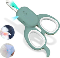 Cat Nail Clipper with LED Light - Suitable for Cats＆Dogs / Blue