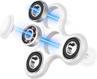 SCIONE Fidget Spinner Toy 1 Pack - White - image 3