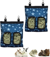 RIOUSSI Guinea Pig Hay Feeder - Stars-2pack / M - 13"x9"x2"