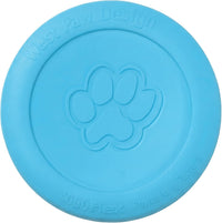WEST PAW Zisc High-Flying Disc Dog Toy - Large / Aqua Blue / 1