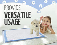 Dog Pee Pad Holder Tray Fits for 30” x 23” Pee Pads - 30 x 23 Inches / Sky Grey - image 4