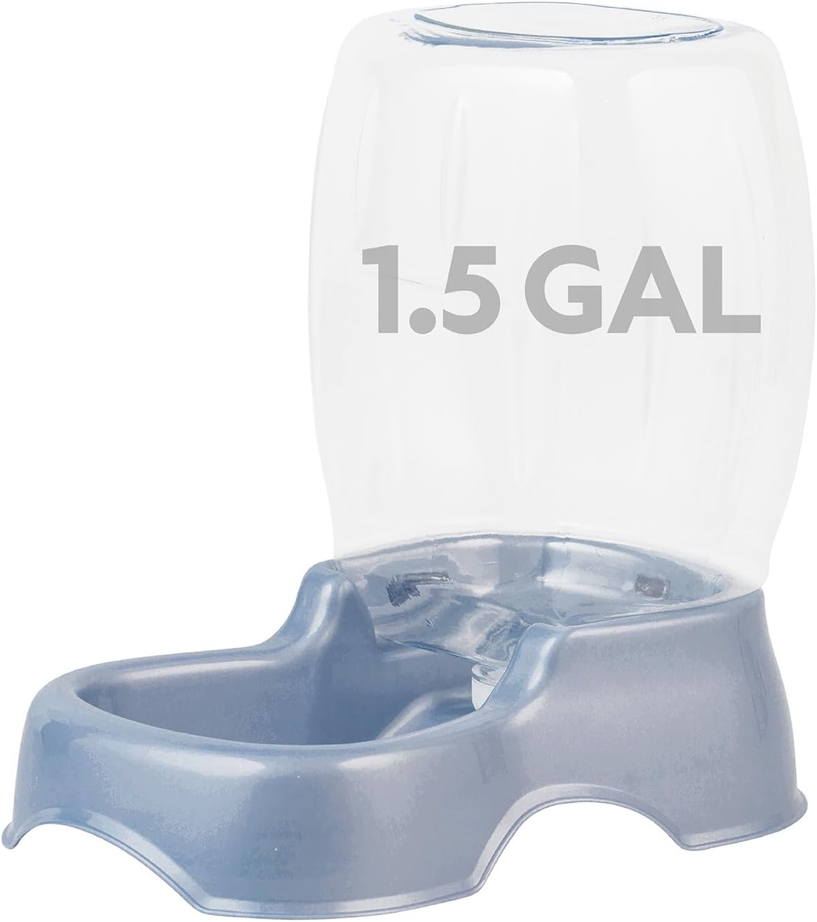 Petmate Pet Cafe Gravity Water Dispenser - Pearl Ash Blue / 1.5 GAL