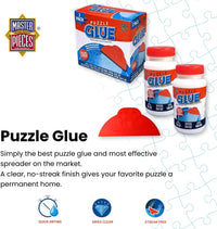 MasterPieces, Puzzle Glue with Wide Plastic Spreader - 2-Pack with Applicator - image 2