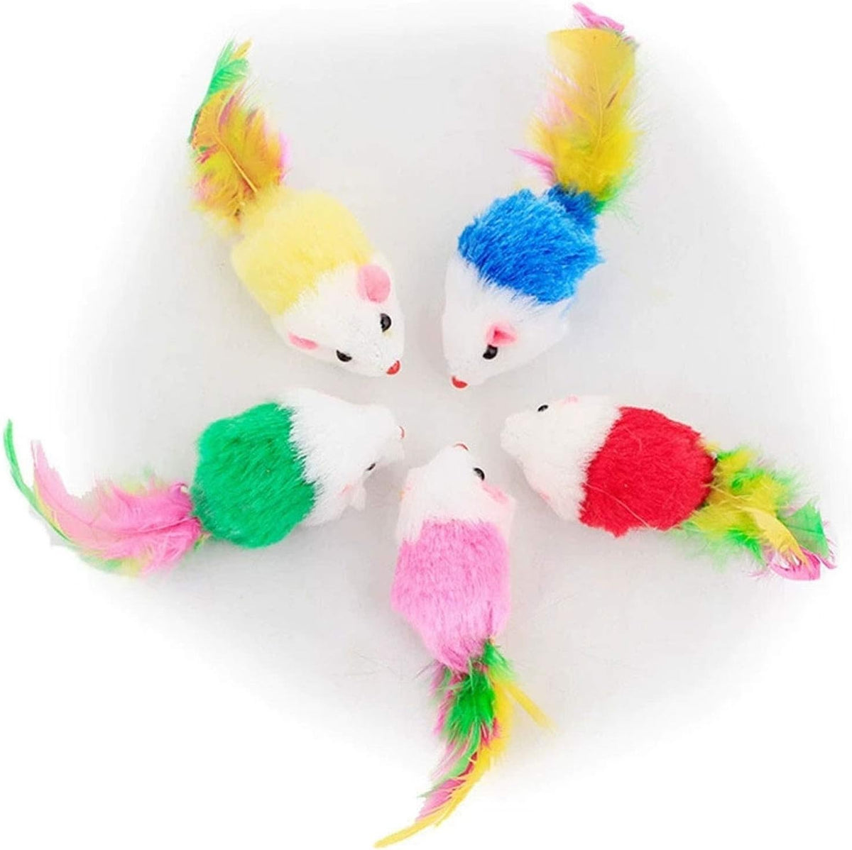 VOVIGGOL Cat Mice Toys for Indoor Cats 12PCS - image 2