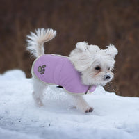 Queenmore Cold Weather Dog Coats Loft Reversible Winter Fleece Dog - Small / Light Purple - image 4