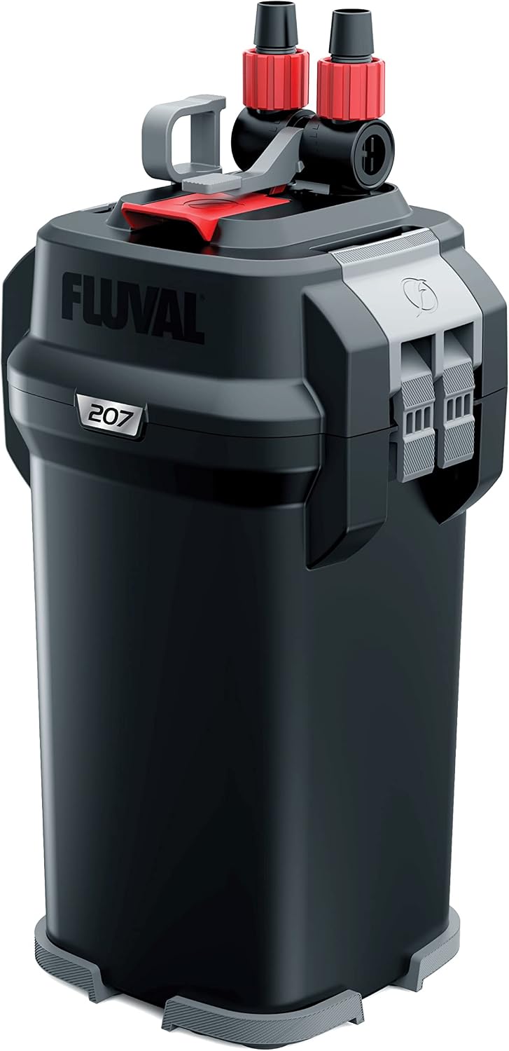 Fluval 207 Perfomance Canister Filter for Aquariums up to 45 Gallons – Essentials for Fish - 45 Gallons