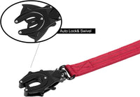 Tactical Dog Leash with Quick-Release Metal Clasp - 6 FT / Reflective Red - image 3