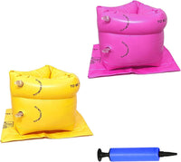 Ztikug inflatable arm floaties, 2 pack of PVC swim arm bands with inflater - view 20
