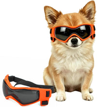 Enjoying Clear Dog Goggles Medium to Large Breed - Style Orange / X-Small Breeds