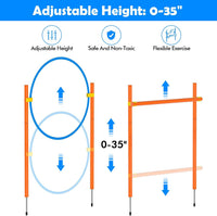 XiaZ Dog Agility Course Backyard Set - image 3